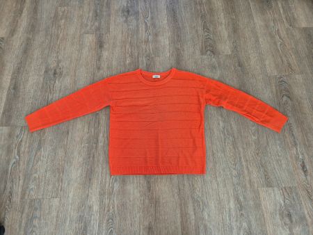 Jacqueline de Yong Pullover, Orange, Grösse L, Top!