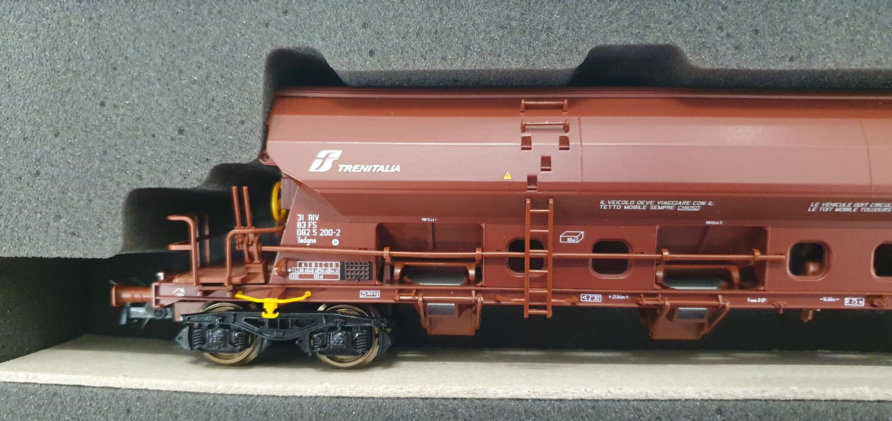 Roco Modellini di ferrovie: Roco 66373  FS Tadgns – Nuovo e nell'imballaggio originale da Würenlos venduto da jub_nd5j 2