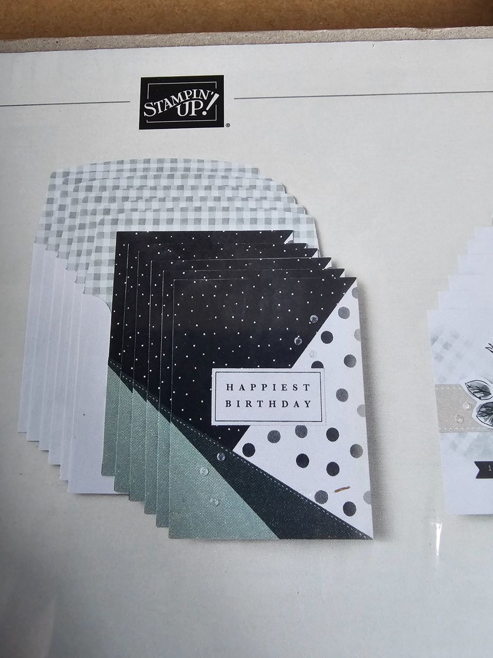 Stampin' up! Kit bricolage: Stampin' up! Set: Geburtstagsplaner mit Karten – Nuovo e nell'imballaggio originale da Wald ZH venduto da Grappe 4