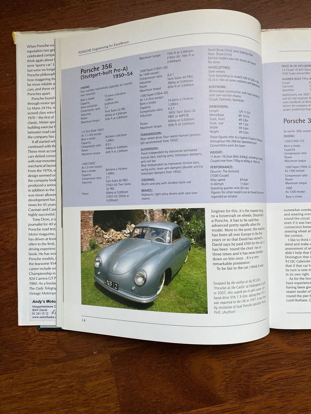 Bücher: Porsche Engineering for Excellence Buch gebraucht – Gebraucht aus Wil SG von Aldo1606 1