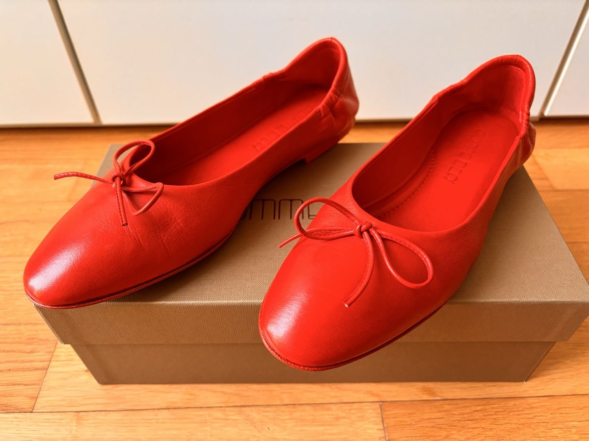 Damenschuhe: Ballerina rot – Gebraucht aus Zürich von ConnieS01