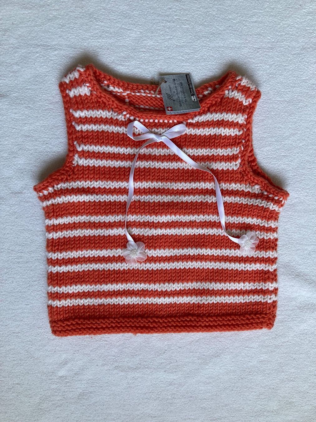 Pulls et sweat-shirts: Ärmelloser Pullover in Grösse 74/80 NEU – Neuf avec emballage d'origine à Zürich par Retrogirl