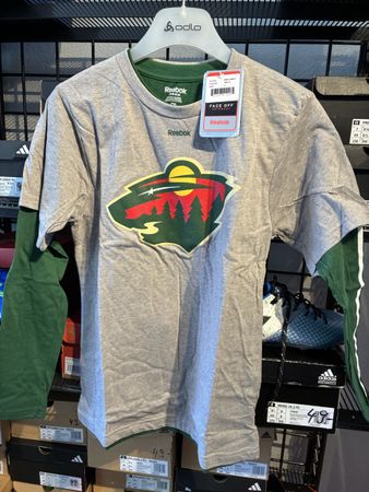 Reebok tshirt/Langarmshirt Grösse L Wild NHL neu