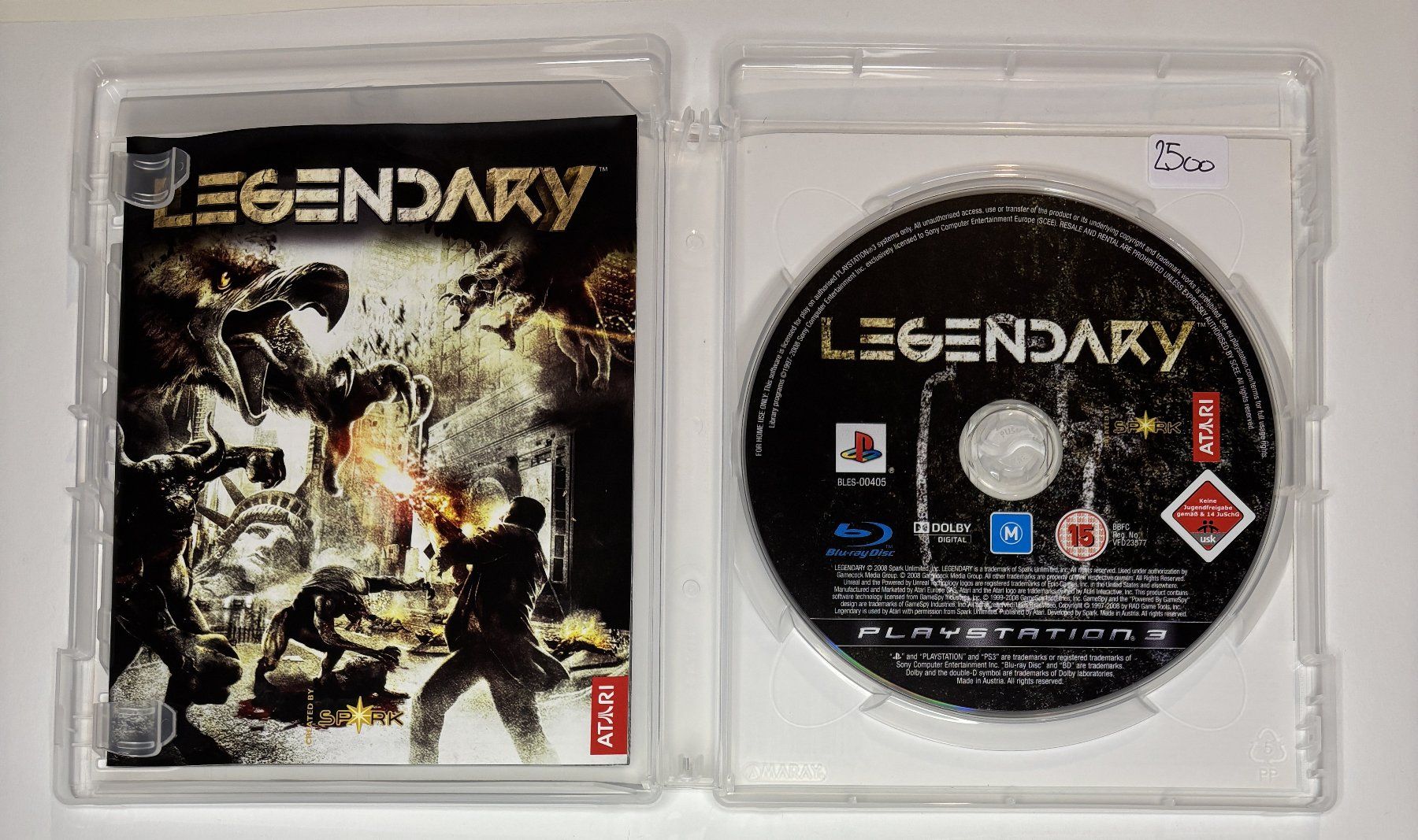 Giochi: PS3 - Legendary – Usato da Allschwil venduto da Bullach 1