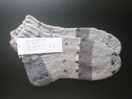 Kurzrohrsocken handgestrickt, Grösse: 36/37