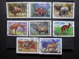 Vietnam 1981 Tiere  gest.