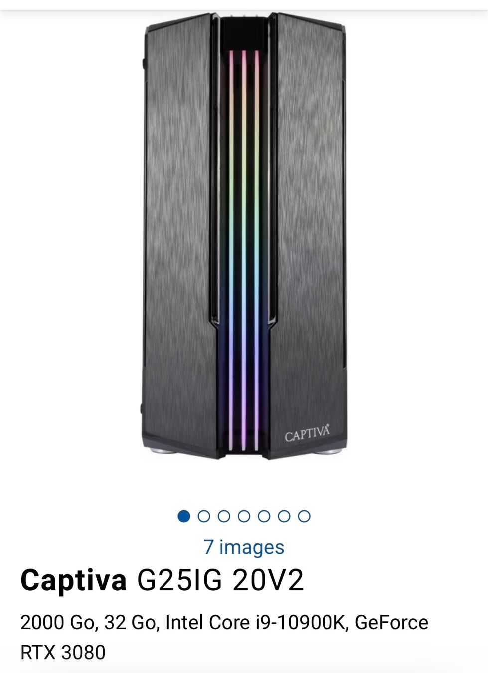 Custodie: Boîtier PC Captiva, noir, bon état – Usato da Courtaman venduto da Saschayoz 4