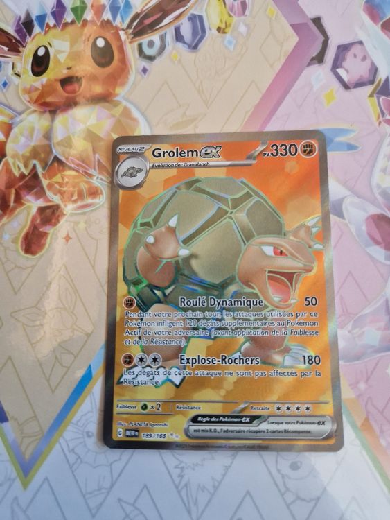 Grolem ex 189/165 (pokemon 151) français (Neuf (Voir description)) à ...