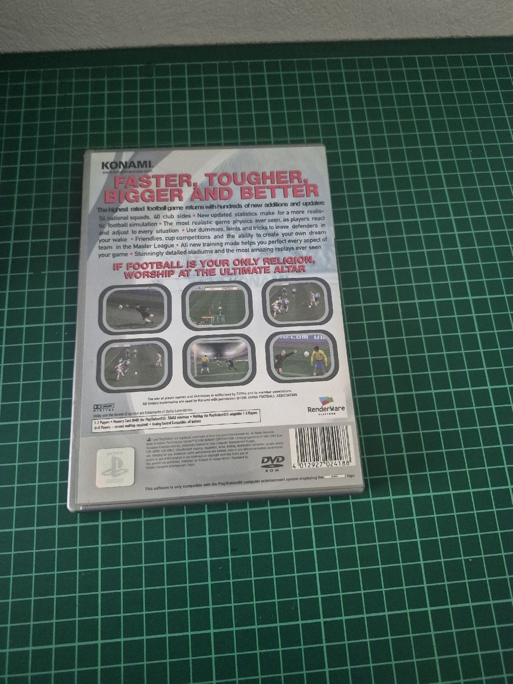 Sony Giochi: PlayStation 2 Pro Evolution Soccer 2 Platinum PES PS2 Game  – Usato da Meyrin venduto da Retro-GZ 2