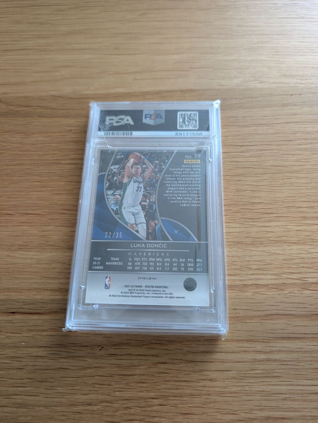 Nba Cartes à collectionner: Luka Doncic - PSA 9 - Variation Astral - Numbered /35 – D'occasion à Zürich par Brunsketti 1