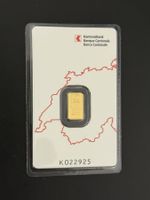 Goldbarren 1g Kantonal Bank