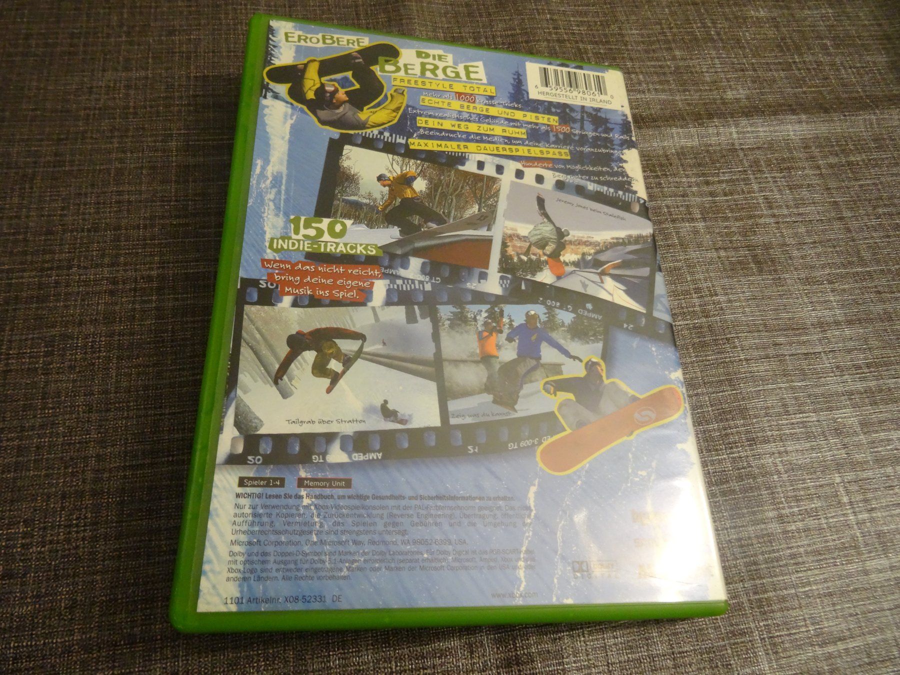 Microsoft Spiele: Amped Freestyle Snowboarding - XBOX – Gebraucht aus Olten von Disc-Ausverkauf 2