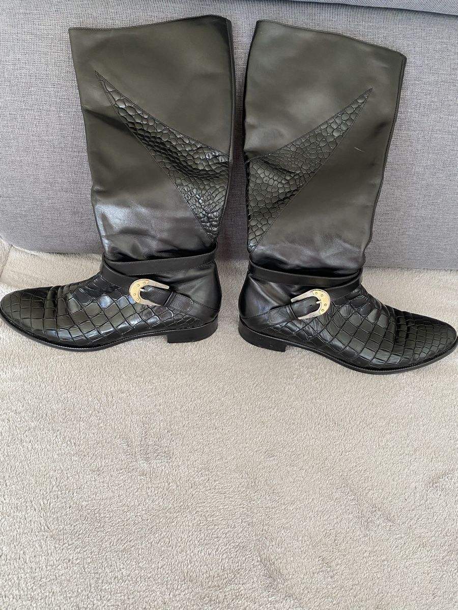 Scarpe da donna: Stiefel Roberto Botticelli Lederstiefel Gr. 40 – Usato da Rapperswil SG venduto da meg_gh8h