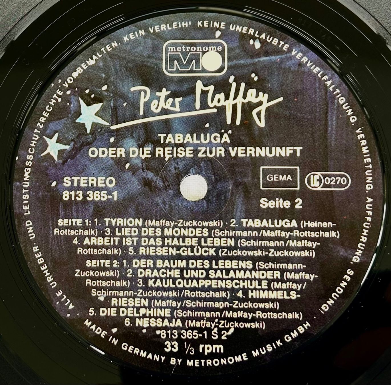 Dischi in vinile: Peter Maffay / Tabaluga / Vinyl LP 1983 – Usato da Spiez venduto da martin-7973 6