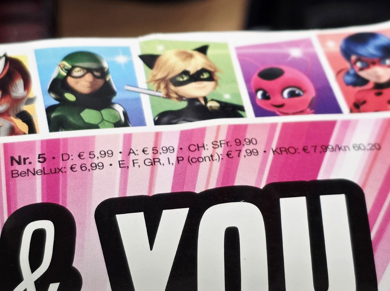 Fumetti: Miraculous Ladybug & You Magazin - Nr. 5 – Usato da Reinach BL venduto da _MasterK_ 1