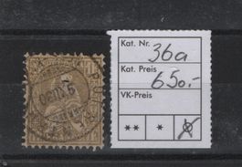 Sitzende Helvetia Nr. 36a Weissespapier Kat. 650.-