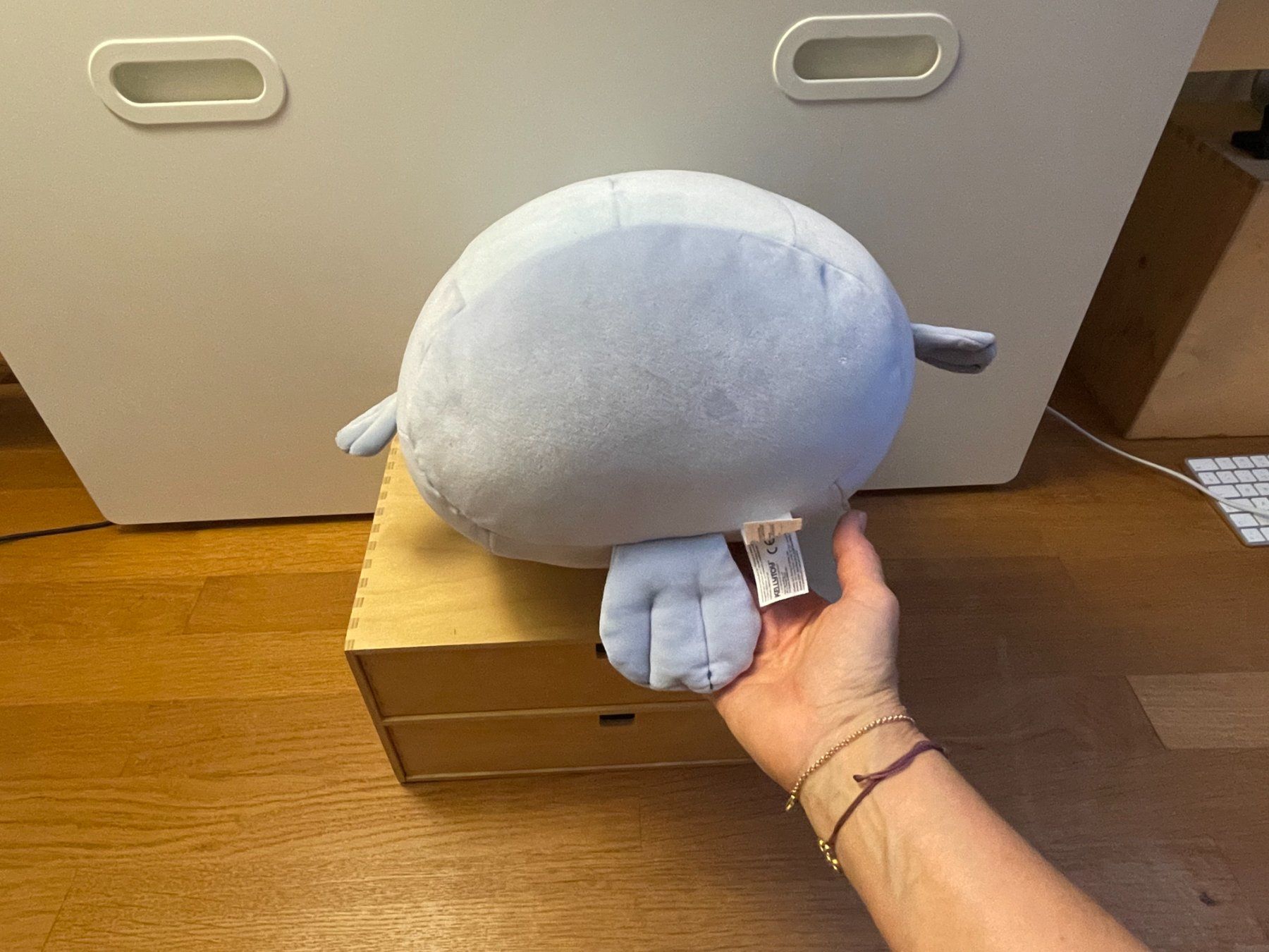 Squishmallows Giocattoli: Squishmallows Mauve blaue Robbe | 30 cm – Usato da Aarau venduto da Chicca2006 3