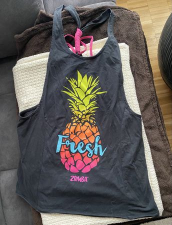 Zumba Shirt Gr. S rückenfrei