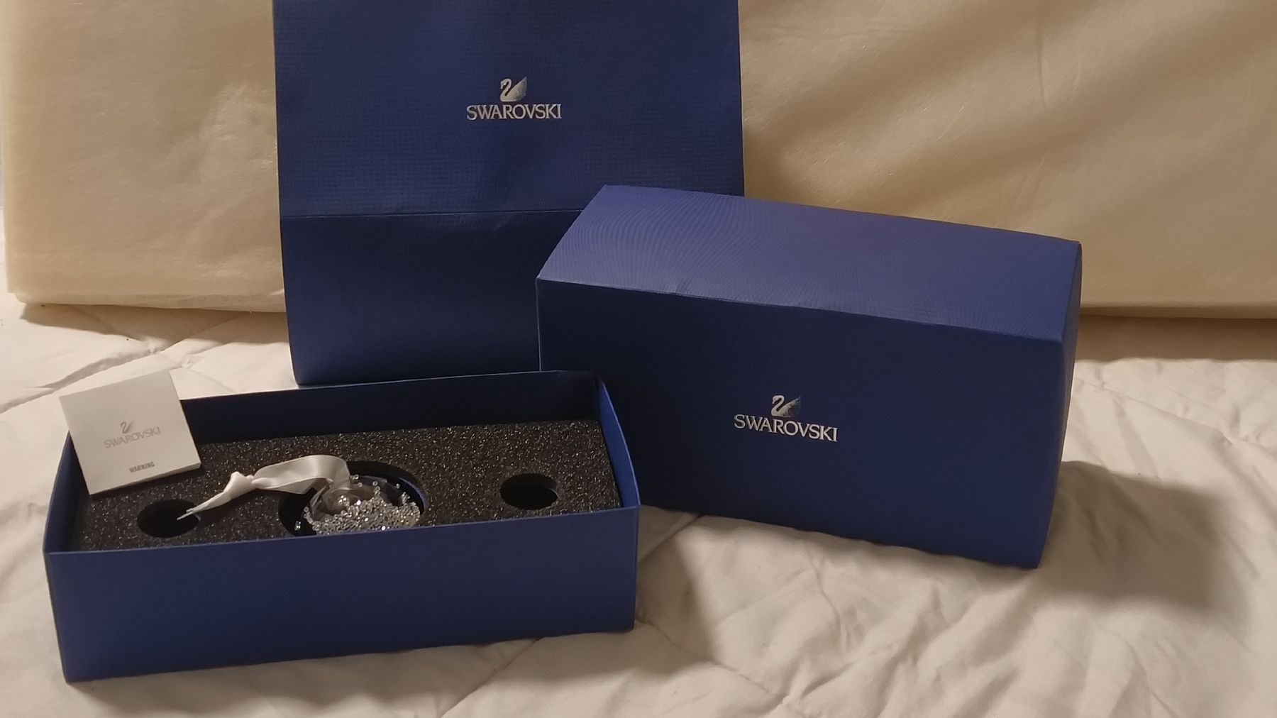 Swarovski Tutte le decorazioni: Swarovski Weihnachtskugel, LIMITED EDITION! ORIGINALVERPACKT – Nuovo e nell'imballaggio originale da Basel venduto da MinaM2014 1