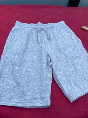 Kinder Junge Shorts hellgrau 170