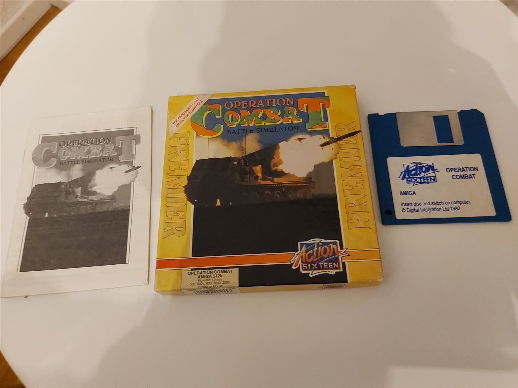 PC: Operation Combat Amiga 500 600 1200 OVP – Usato da Aarau venduto da Kaesekuchen2000