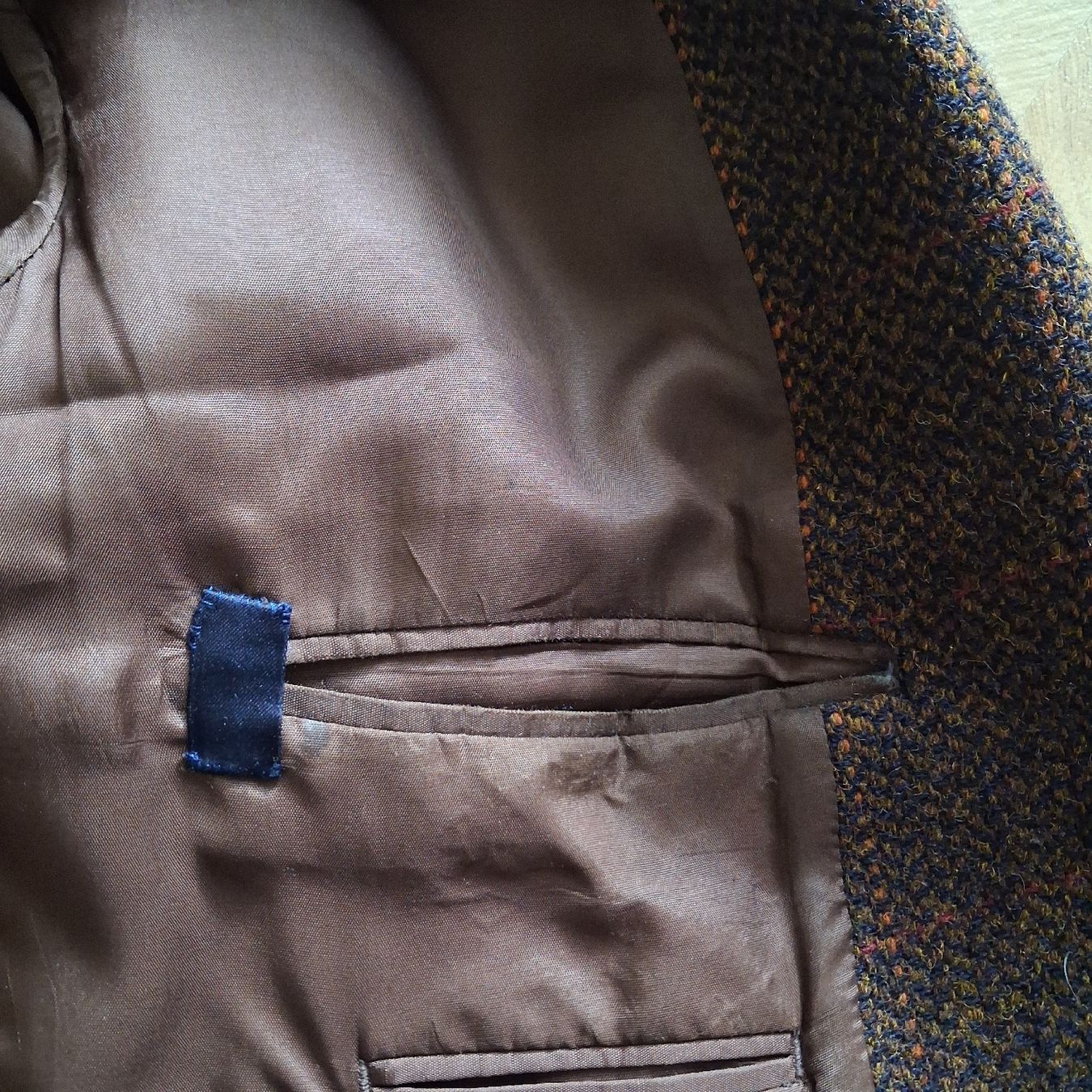 Giacche: Carl Gross Harris Tweed wool jacket brown  – Usato da Wil SG venduto da tre_g2l7 7