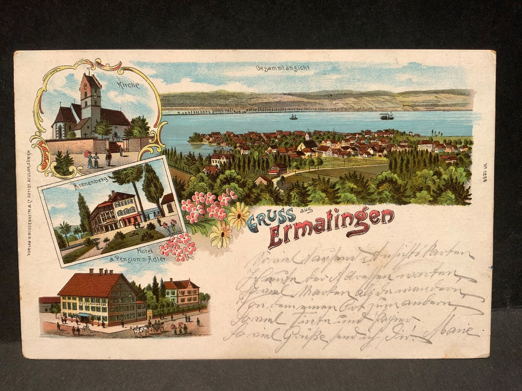 Cartoline postali: AK Ermatingen  1900 – Usato da Wila venduto da 7churfirsten