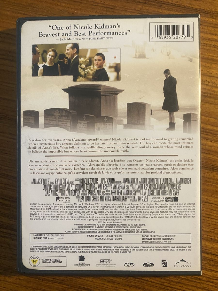 Alle DVDs: DVD Birth Code 1, US Import  – Gebraucht aus Rüschlikon von Granulat204 1