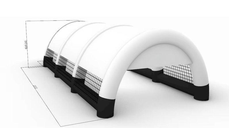 Tende & Padiglioni: Couvert gonflable pour terrain de sport  – Nuovo e nell'imballaggio originale da Cudrefin venduto da Seb_ad