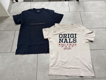 2 T-Shirts, Gr. M von Jack & Jones
