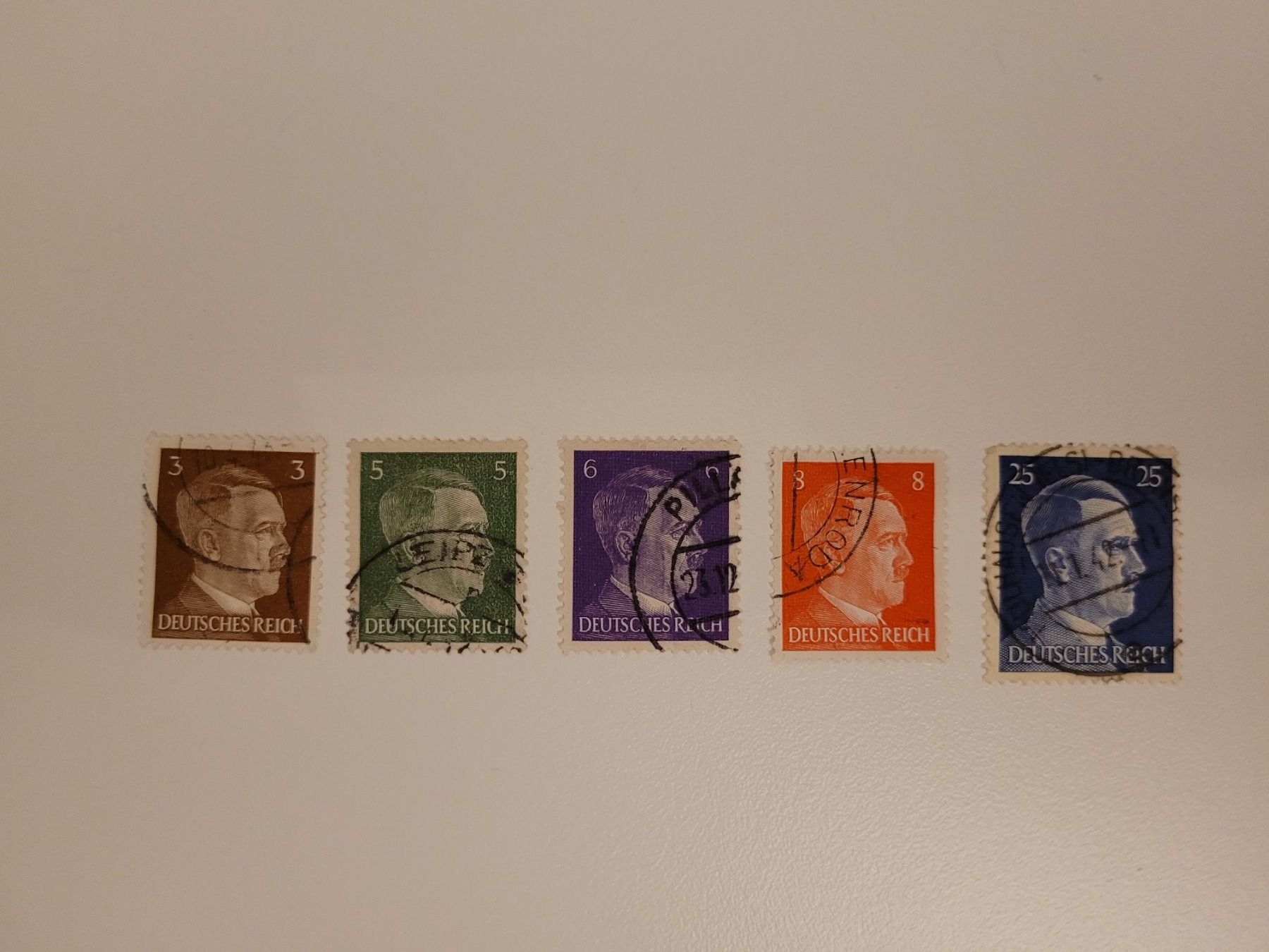 Alle Briefmarken: Briefmarken deutsches Reich – Gebraucht aus Inwil von Flower2325