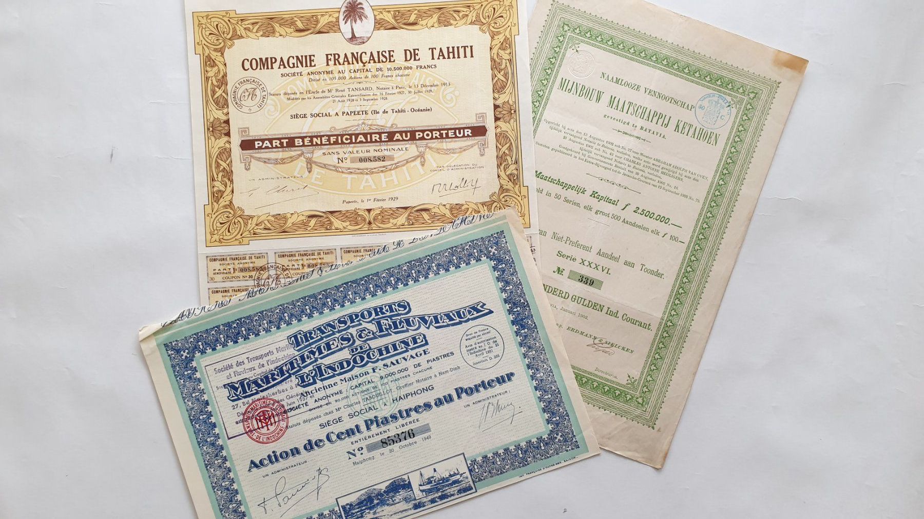 Documenti: Wertpapiere Asien. – Usato da Goldach venduto da armando_r