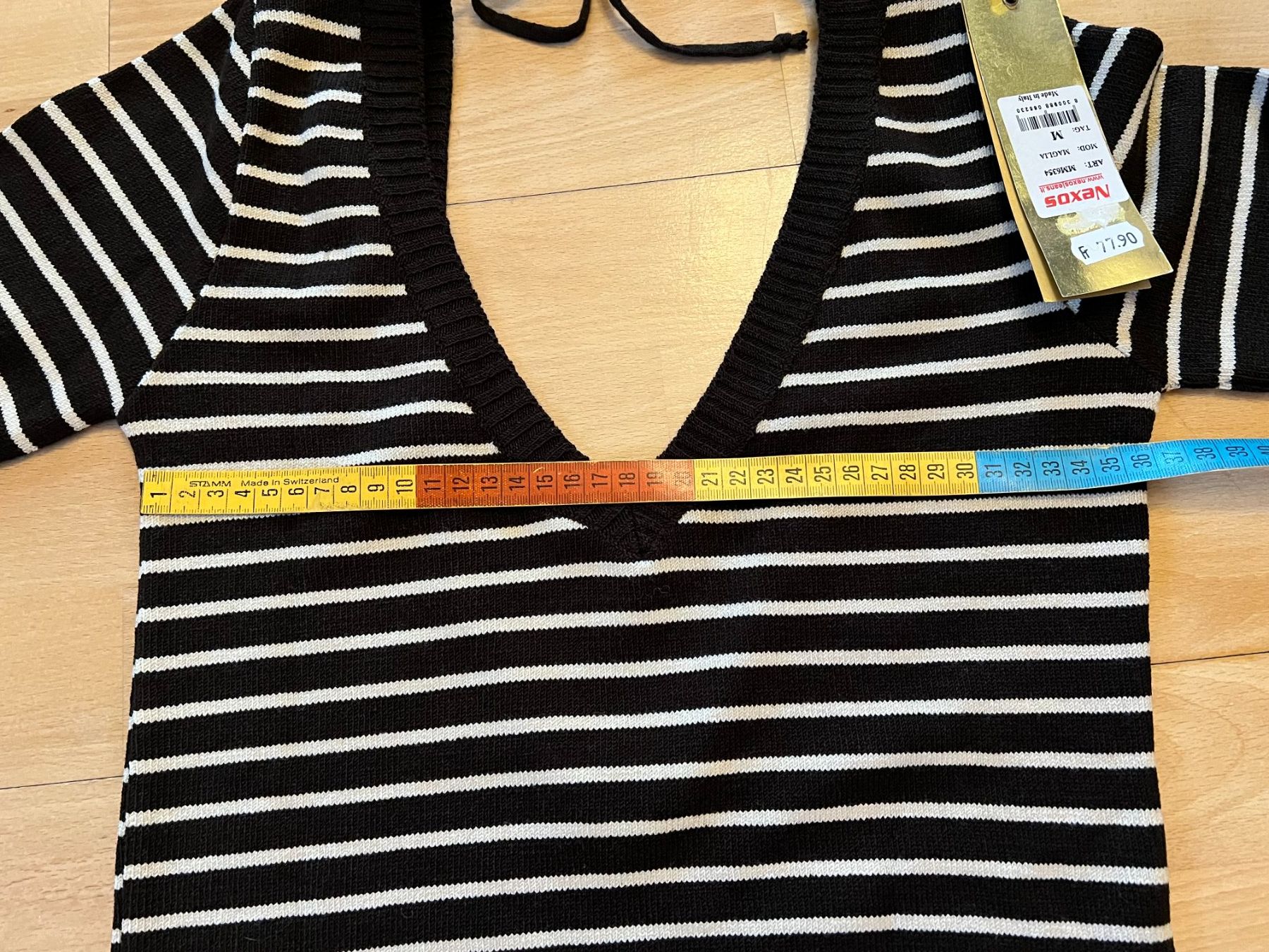 Maglioni & Felpe: NEXOS Strickpullover, 50% Wolle, Gr. M, Braun/Beige, NEU – Nuovo e nell'imballaggio originale da Worb venduto da farben20zauber 3