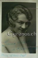 Yvonne Alard (?-?) Sängerin - Autogramm