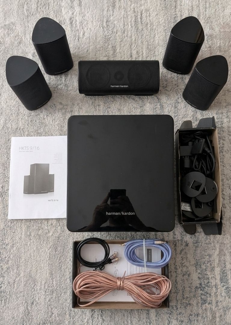 Harman-Kardon Home Cinema: Harman Kardon HKTS 9/16 5.1 Surround-System – Usato da Wittenbach venduto da Geezy