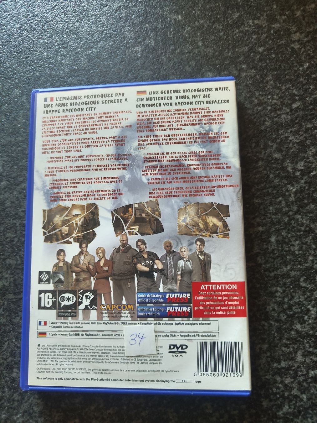 Resident Evil 4 PlayStation 2 PAL - Prix - Photo - Présentation