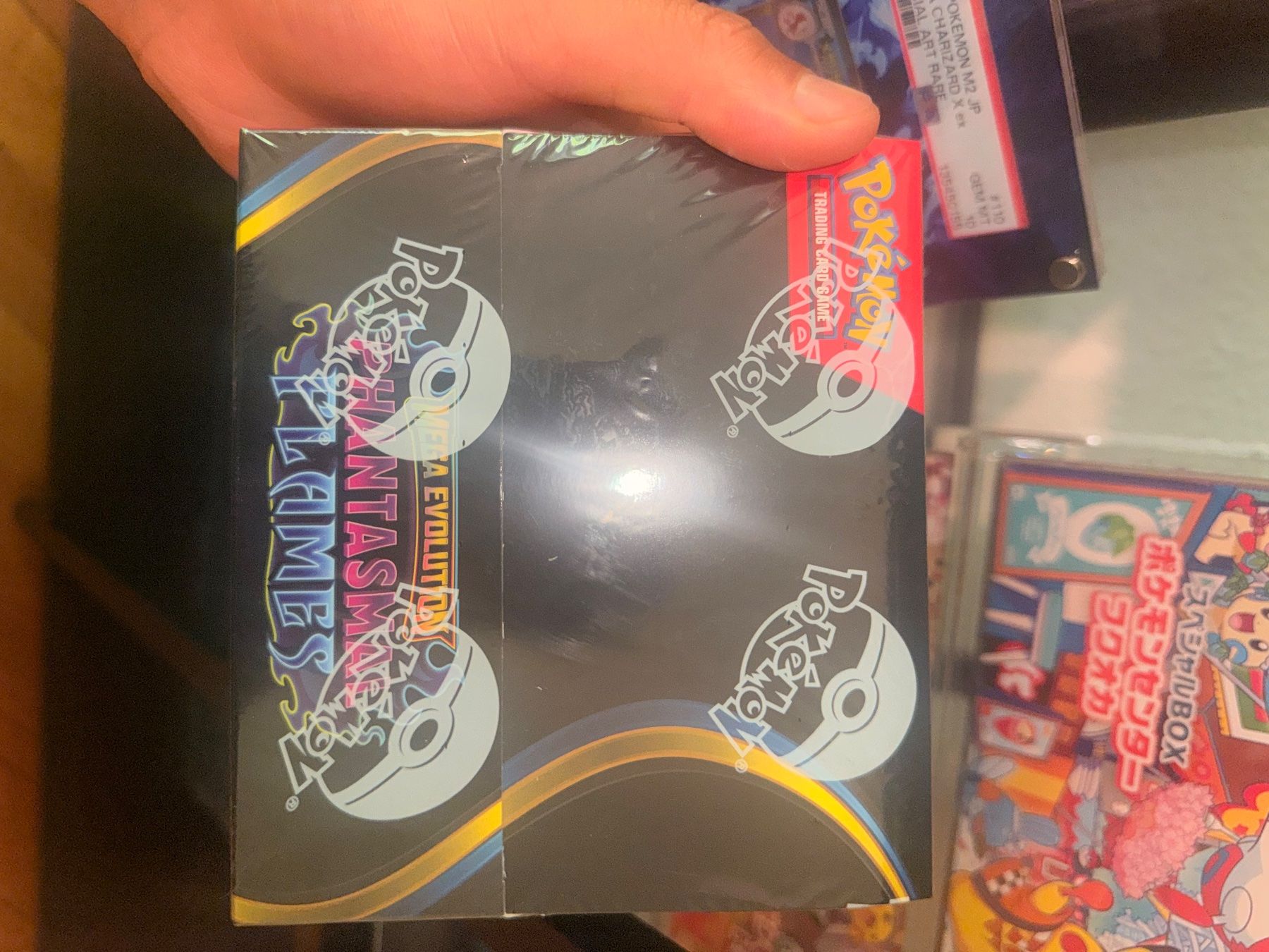 Pokémon Carte collezionabili: Display/Booster Box Phantasmal Flames + acrylic – Nuovo e nell'imballaggio originale da Carouge GE venduto da MonkeyD 3