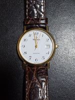 Montre Bulova vintage, bracelet cuir véritable