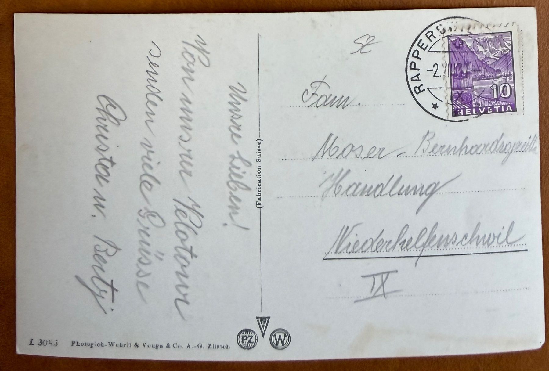 Cartoline postali: Flüeli - Ranft - Bruder Klaus Kapelle 1937 – Usato da Lutry venduto da Ediego 1