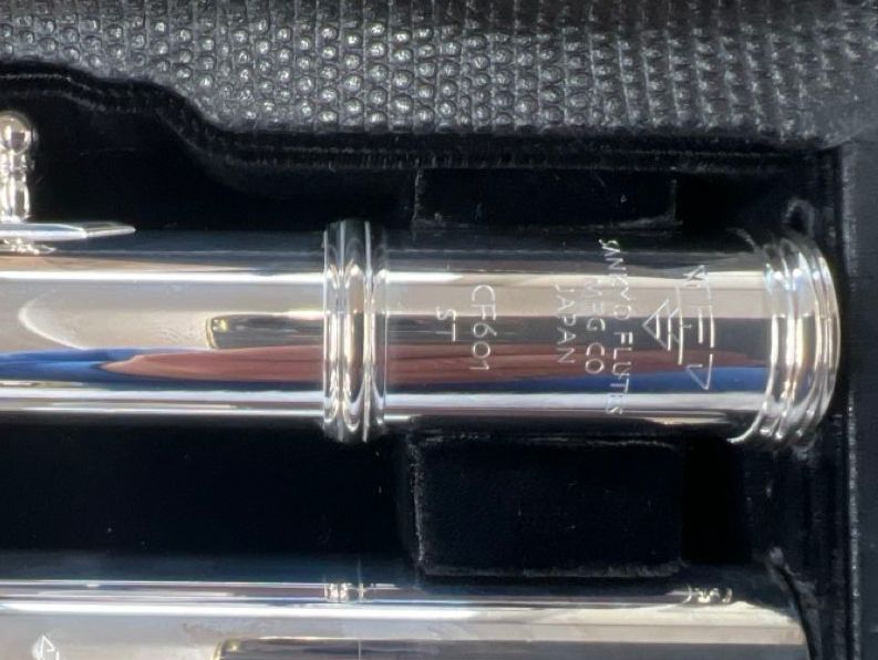 Sankyo Strumenti musicali: Sankyo Vollsiber Querflöte gelötet Modell 601 – Nuovo (secondo la descrizione) da Olten venduto da klassodern-musikwerkstatt 1