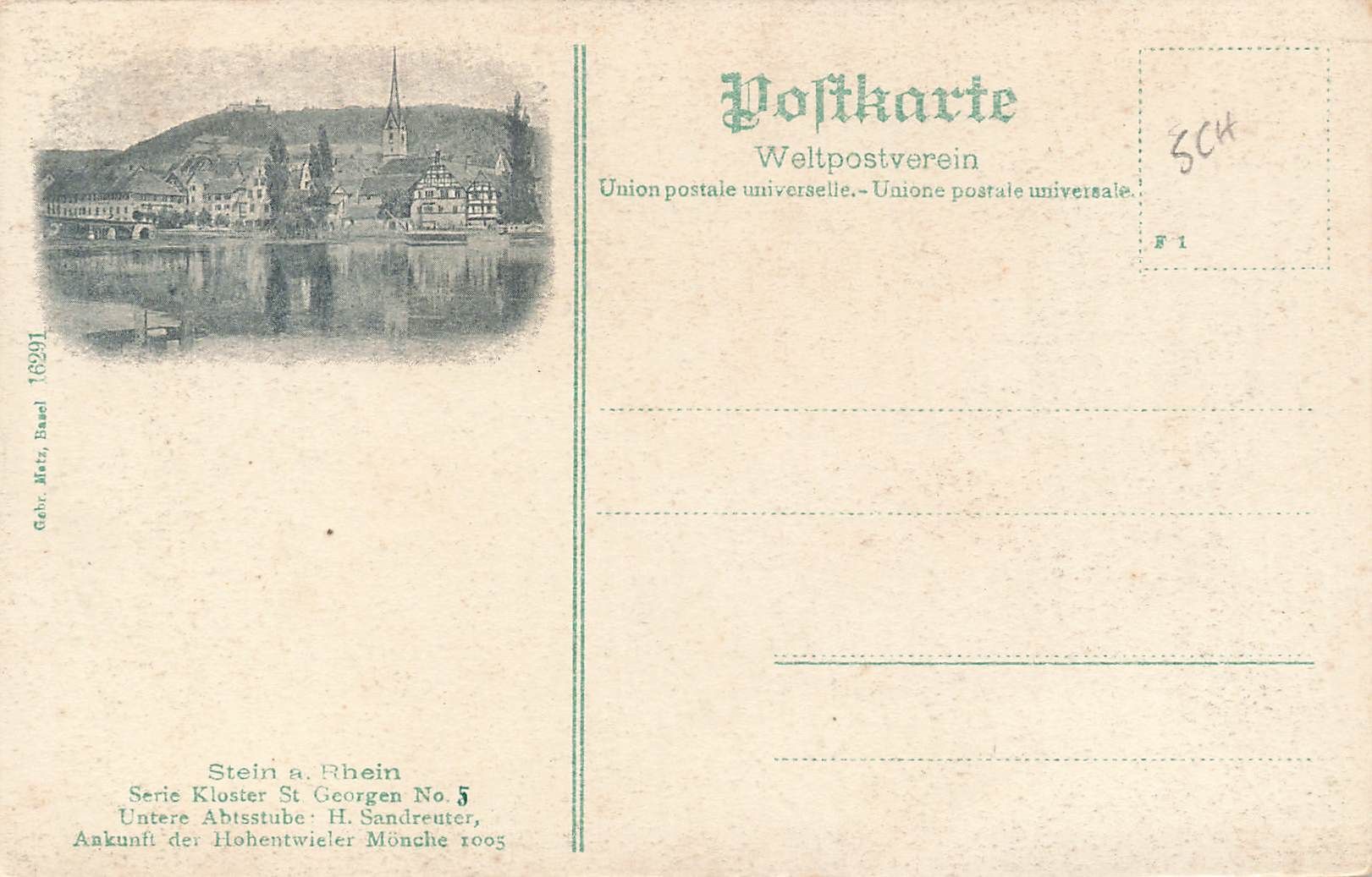 Cartes postales: Stein am Rhein SH – D'occasion à Biasca par Blenio71