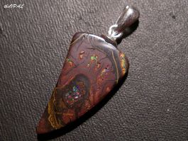 theOPAL *** BOULDER MATRIX OPAL ANHÄNGER 11,39ct ***
