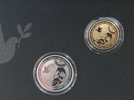 Goldmünze Swissmint Set 175 Jahre Bundesverfassung