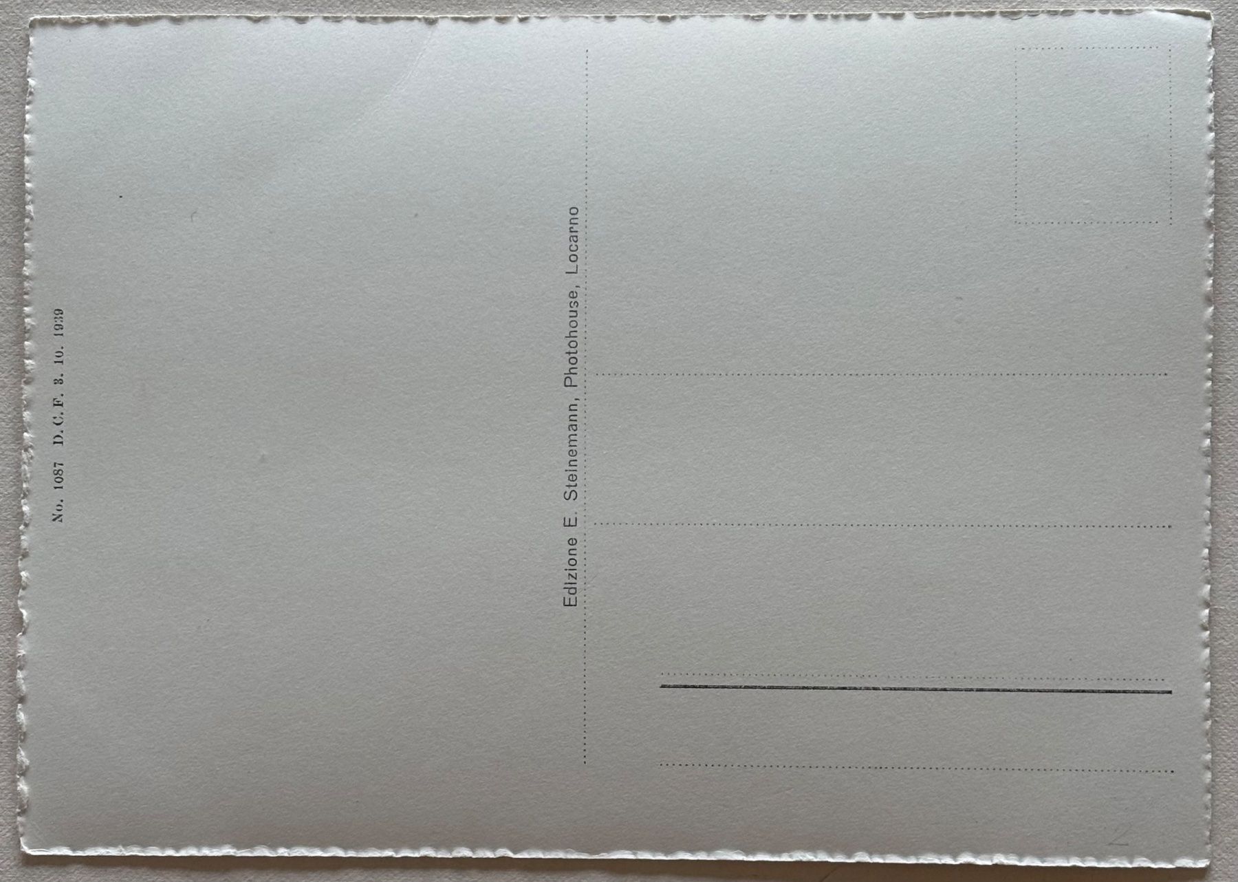 Cartes postales: E. Steinemann - Val Onsernone – D'occasion à Frauenfeld par Merk52 1