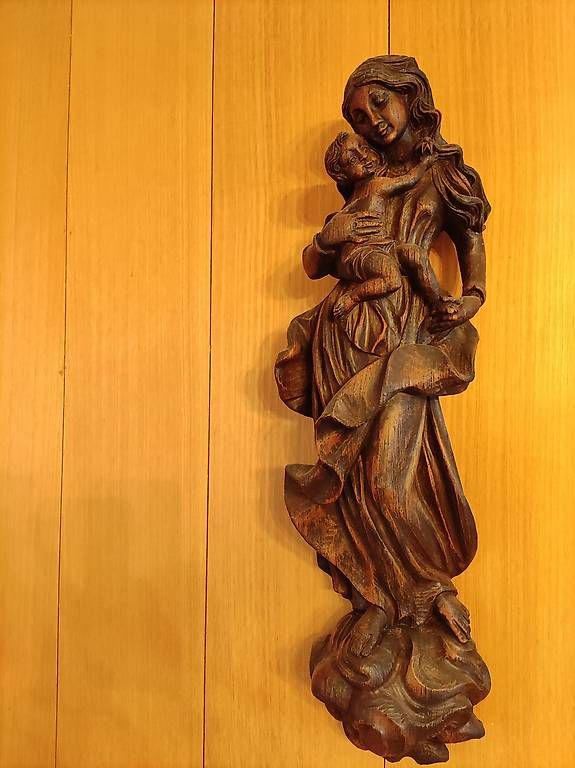 Statuette: Holzgeschnitzte Figur – Usato da Gams venduto da heidijo 1