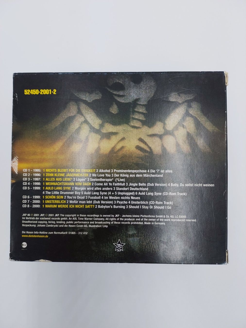 CD: Die Toten Hosen 8 CDs Box, 1995-2000 – Usato da Wil SG venduto da Donaldus 3