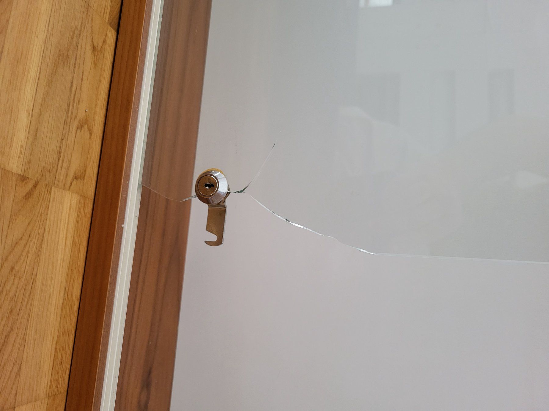 Vitrinen: 1 Glasvitrine (beschädigt) – Gebraucht aus Thalwil von capper73 1