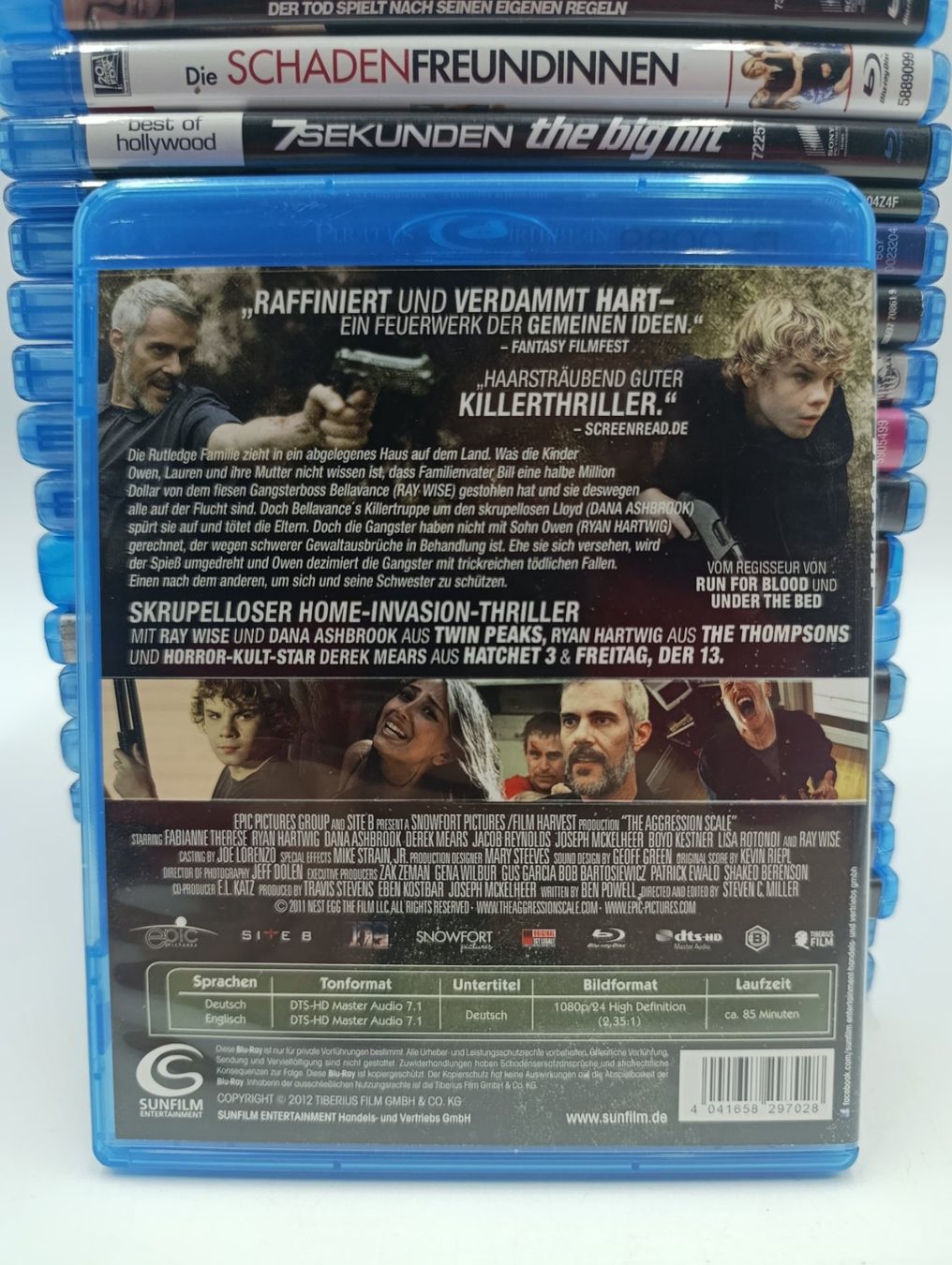 Tutti i DVDs: Aggression Scale Blu Ray DVD – Usato da Wil SG venduto da Donaldus 1