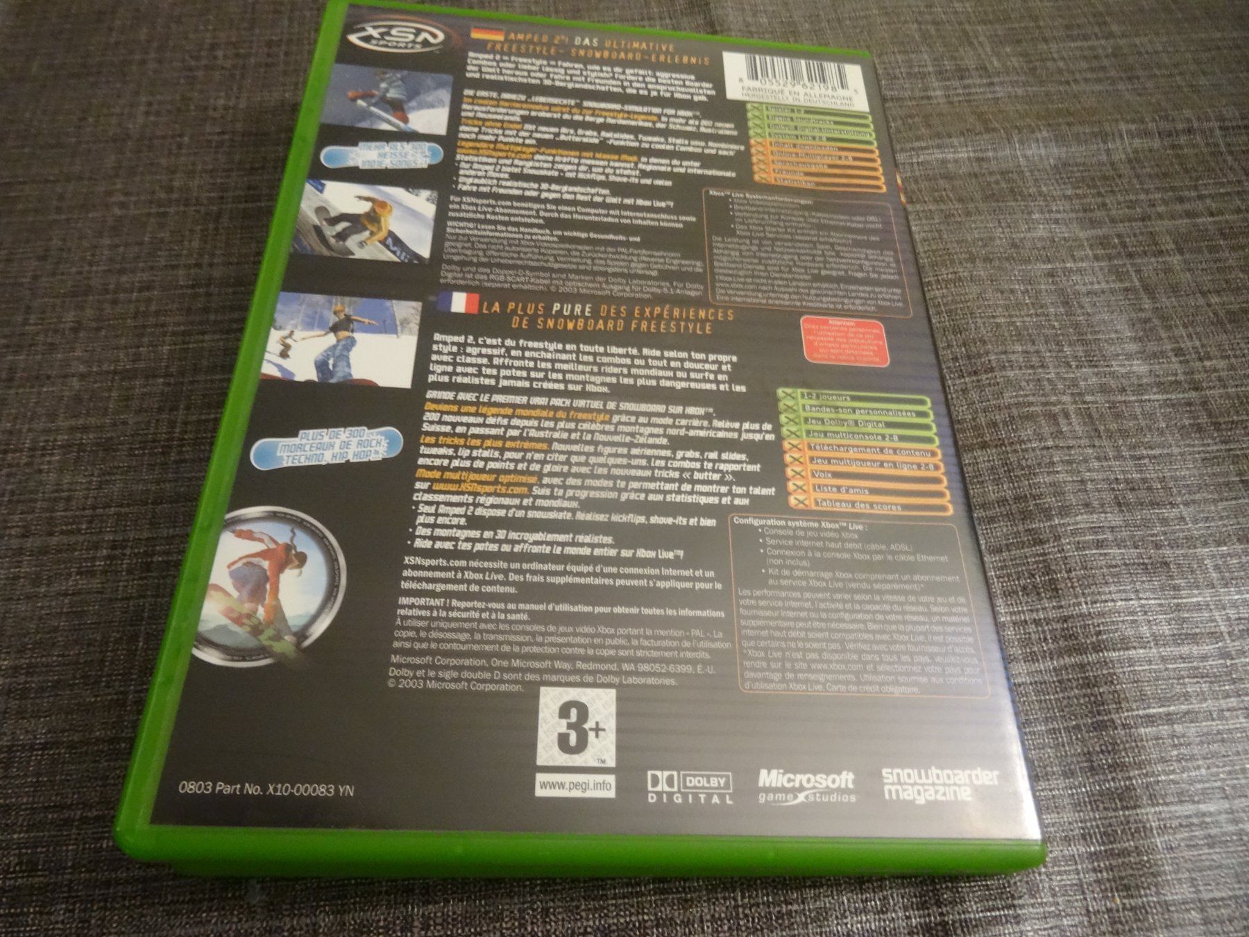 Microsoft Spiele: Xbox Amped 2 - Snowboard Game – Gebraucht aus Olten von Disc-Ausverkauf 2