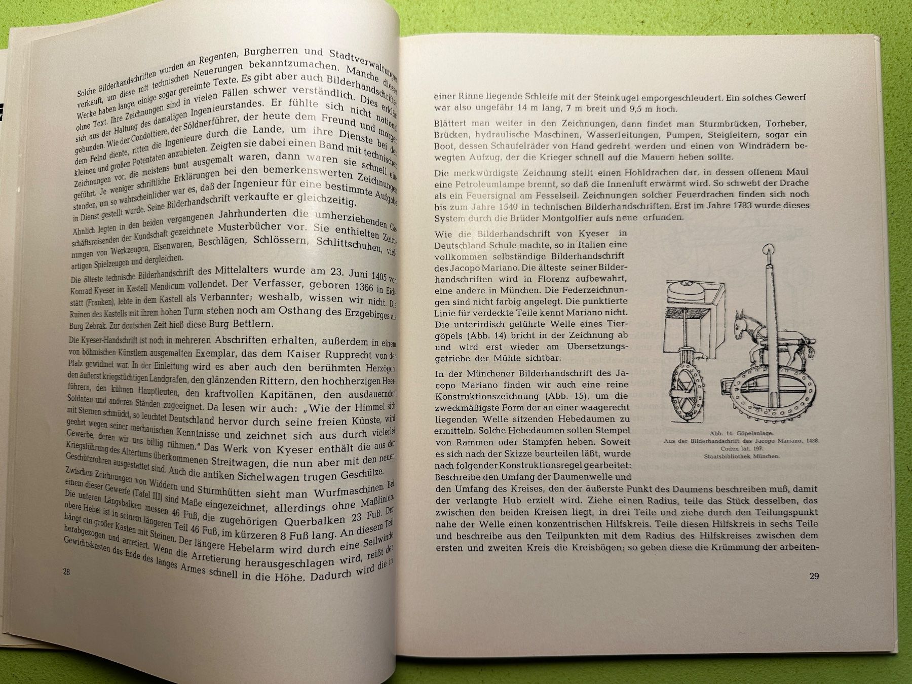 Bücher: Franz Maria Feldhaus: Geschichte des technischen Zeichnens – Gebraucht aus Zürich von allp 5